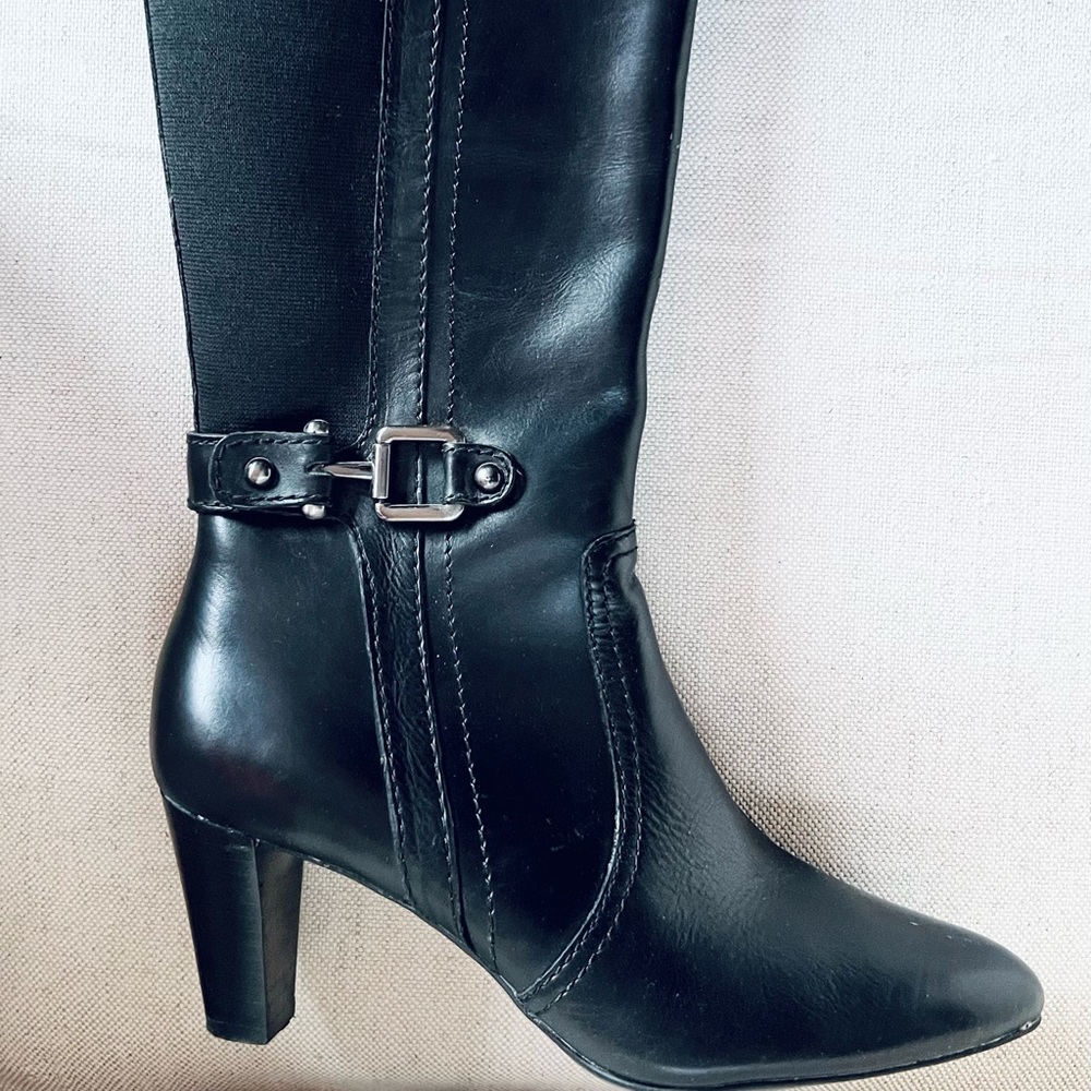 Anne Klein tall leather boot
